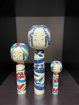Amazon | 限定 BEAMS fennica 仙台木地製作所 BLUE KOKESHI 4寸